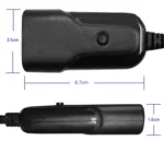 K13W HDMI To AV 1080P HD Converter, Cable Length: 0.5m - Image 4