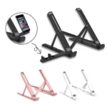 2 In 1 Laptop Mobile Phone Stand Heightening Cooling Stand - Image 2