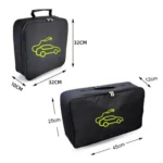 Electric Car Fireproof Charger Storage Bag, Material: - Image 3