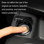 Car One-button Start Decorative Ring Knob Decorative Cover Universal - Image 6