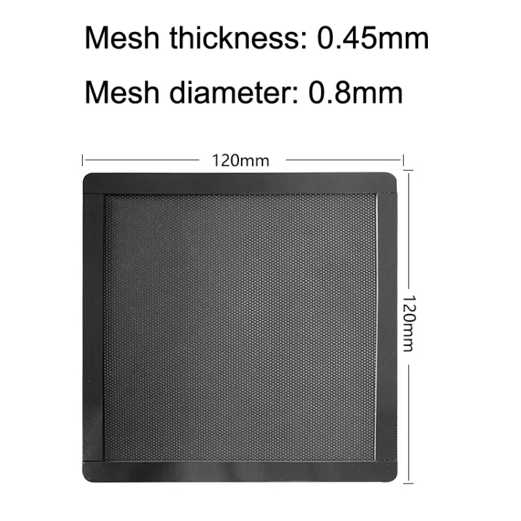 TBD0603515501_1.webp PVC Cooling Fan Dust Net Desktop Computer Industrial Fan Filter Cover - Image 6