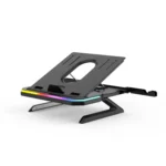 Laptop Stand with RGB Lighting 9-Level Adjustable Notebook Stand
