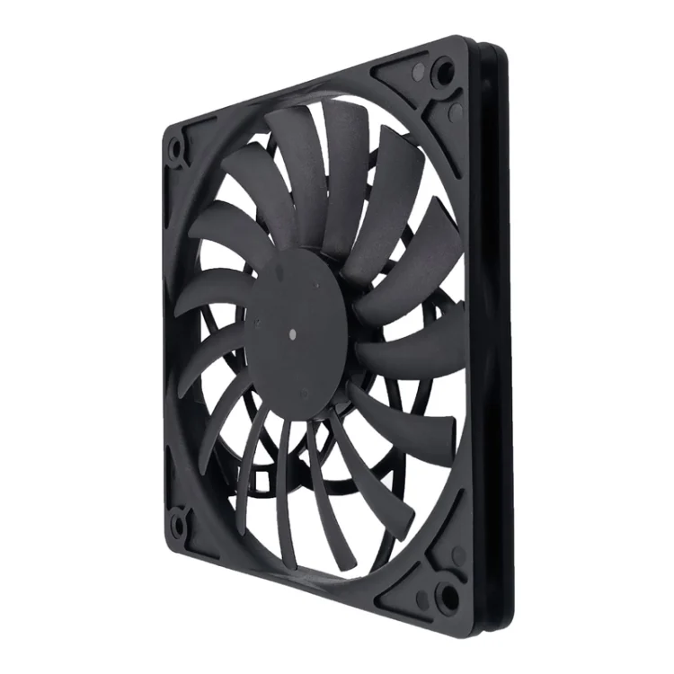 TBD0603521501_B1.webp FANNE RIce Soul F12012 Desktop Chassis Ultra-thin 4pin Cooling Fan Intelligent PWM Speed Regulation - Image 2