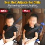 Car Child Seat Safety Belt Adjustment Anti-collision Limit Fixer - Image 7