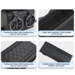 Car Armrest Box Folding Storage Box Multifunctional Water Cup Holder - Image 4