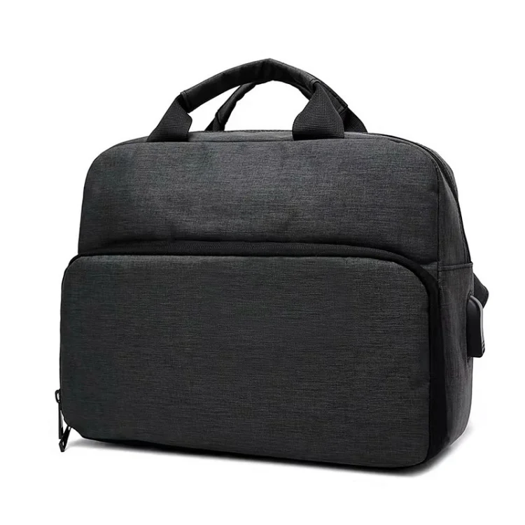 SLR Camera Bag Men Crossbody Photography Bag Waterproof Carrying Case with USB Charging Port