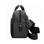 SLR Camera Bag Men Crossbody  Photography Bag Waterproof Carrying Case with USB Charging Port - Image 3