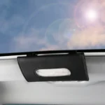 Car Sun Visor Tissue Holder Leather Hanging Storage Box - Image 5