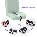 Pregnant Car Seat Belt Anti Stranglehold Belly Protection Fetal Regulator - Image 4