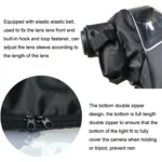 For 5D3 / D800 SLR Camera Rain Cover Photography Camera Raincoat Medium Telephoto Lens Rain Cover - Image 7
