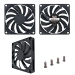 FANNER Ice Soul F8010 Ultra Thin 4pin PWM Intelligent Speed Adjustment Chassis Fan - Image 3