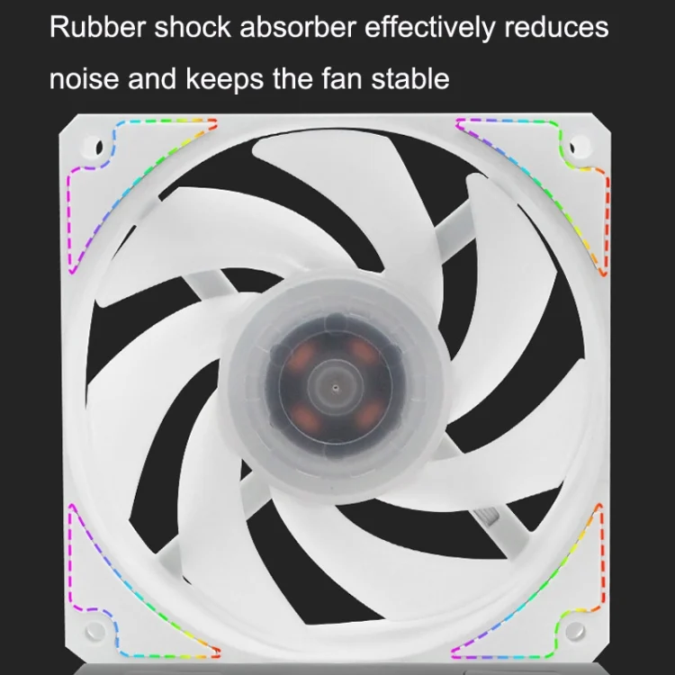 TBD0603541501_B5.webp MF12025 5V ARGB 12cm Shenguang Synchronous Water Cold Radiator Large Air Volume Chassis Fan - Image 6