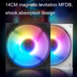 MF12025 5V ARGB 12cm Shenguang Synchronous Water Cold Radiator Large Air Volume Chassis Fan - Image 9