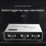 8K 60HZ 1.4V 2 In 1 Out DP Bidirectional Switcher - Image 3