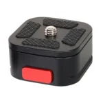 Quick Release Plate Clamp for DSLR Camera Camcorder Tripod Monopod