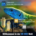 HDMI 2.1 Version 8K 60Hz For PS4 Cable Projector Notebook Set-Top Box Cable - Image 5