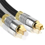 Optical Fiber Audio Cable Speaker Power Amplifier Digital Audiophile Square To Square Signal Cable - Image 2