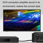 Optical Fiber Audio Cable Speaker Power Amplifier Digital Audiophile Square To Square Signal Cable - Image 7