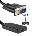 HD55Y VGA To HDMI Adapter Cable VGA+USB To HD 1080P Converter With Power Supply - Image 4