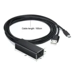 RJ45 Micro USB to 100M Ethernet Adapter Steady Watch Video - Image 2