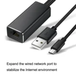 RJ45 Micro USB to 100M Ethernet Adapter Steady Watch Video - Image 3