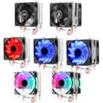 Desktop Computer Double Copper Tube CPU Radiator Super Quiet - Image 2