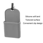 Wear-Resistant Silicone Mobile Phone Bag For Car Air Outlet - Image 3