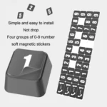 Aluminum Alloy Temporary Parking Number Plate Interior Decoration - Image 4