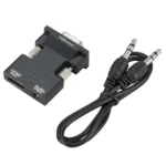 Projector HDMI Adapter With Audio Cable Computer HD Converter - Image 5