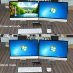 202DH DP HDMI Dual Channel KVM Switch Computer Host DP Interface Keyboard Mouse Sharing Display - Image 6