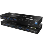 KVM401A 4 Ports USB 3.0 Shared Device HDMI KVM Switch HUB Shared Converter - Image 2