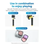 For GoPro Hero11 Black / HERO10 Black / HERO9 Black TELESIN Waterproof Case Full Scene Anti-Fog Underwater Diving Housing - Image 8