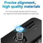 For GoPro Hero11 Black / HERO10 Black / HERO9 Black TELESIN Waterproof Case Full Scene Anti-Fog Underwater Diving Housing - Image 9