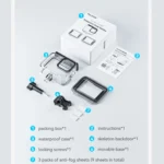 For GoPro Hero11 Black / HERO10 Black / HERO9 Black TELESIN Waterproof Case Full Scene Anti-Fog Underwater Diving Housing - Image 10