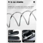 TELESIN 360 Degree Rotation Magnetic Backpack Clip Clamp Mount For Action Camera - Image 9