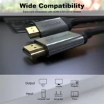 QGeeM QG-AV17 HDMI To HDMI Connection Cable Support 8K&60Hz - Image 8