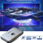 llano LCTS502G 2 In 1 Out 2-Way Conversion HDMI Switcher Version 2.1 8K Ultra HD Video - Image 10