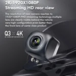 Anytek Q3 4K Driving Recorder WiFi Dual Record Night Vision Sensor Mobile Detection Recorder - Image 7