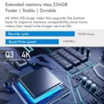 Anytek Q3 4K Driving Recorder WiFi Dual Record Night Vision Sensor Mobile Detection Recorder - Image 9