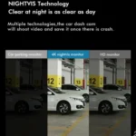 Anytek Q3 4K Driving Recorder WiFi Dual Record Night Vision Sensor Mobile Detection Recorder - Image 10