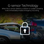 Anytek A6 5 inch HD Dual Record Lens Driving Recorder Car Rear View Mirror Image Car - Image 12