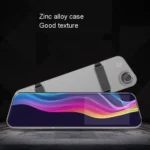 Anytek A6 5 inch HD Dual Record Lens Driving Recorder Car Rear View Mirror Image Car - Image 6