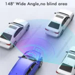 Anytek M12+ 9.66 Inch Large Screen Dual-Record Driving Recorder 2K Touch Screen Parking Video Reversing Image - Image 5