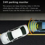 Anytek M12+ 9.66 Inch Large Screen Dual-Record Driving Recorder 2K Touch Screen Parking Video Reversing Image - Image 9