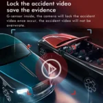 Anytek M12+ 9.66 Inch Large Screen Dual-Record Driving Recorder 2K Touch Screen Parking Video Reversing Image - Image 10