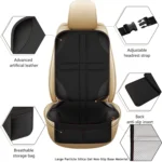 2pcs Child Car Seat Protector Non-Slip Base Material + Waterproof 600D Fabric - Image 4