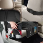 2pcs Child Car Seat Protector Non-Slip Base Material + Waterproof 600D Fabric - Image 6