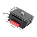 BEXIN CL-01 Universal Sharp Claw Fast Installation Board Suit Mini Gimbal Fast Disassembly Board Base SLR Camera Tripod Stabilizer Sliding Rail - Image 5