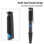 Carbon Fiber Monopod Travel Shooting Mobile Phone Live Selfie Bracket Retractable Portable Monopod - Image 4