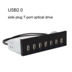 7 Port USB2.0 Optical Drive Bit Front Panel - Image 6